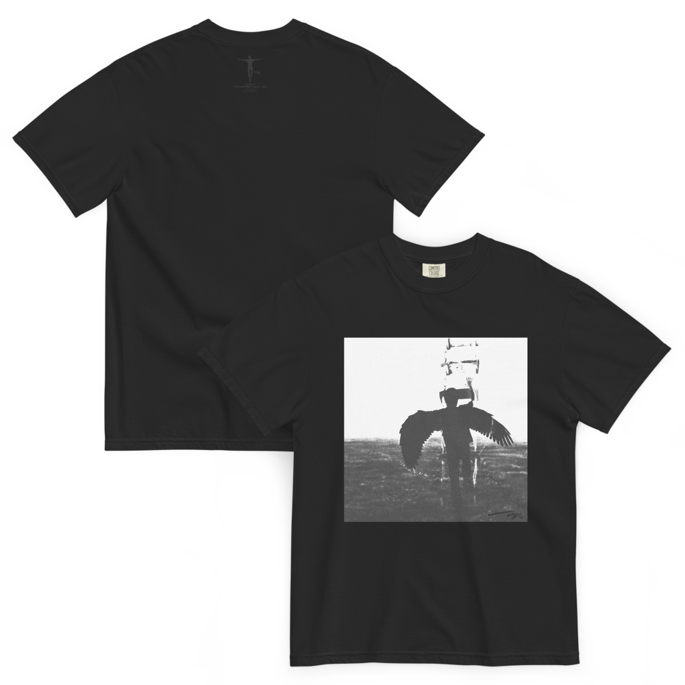Ty's Unisex garment-dyed heavyweight t-shirt