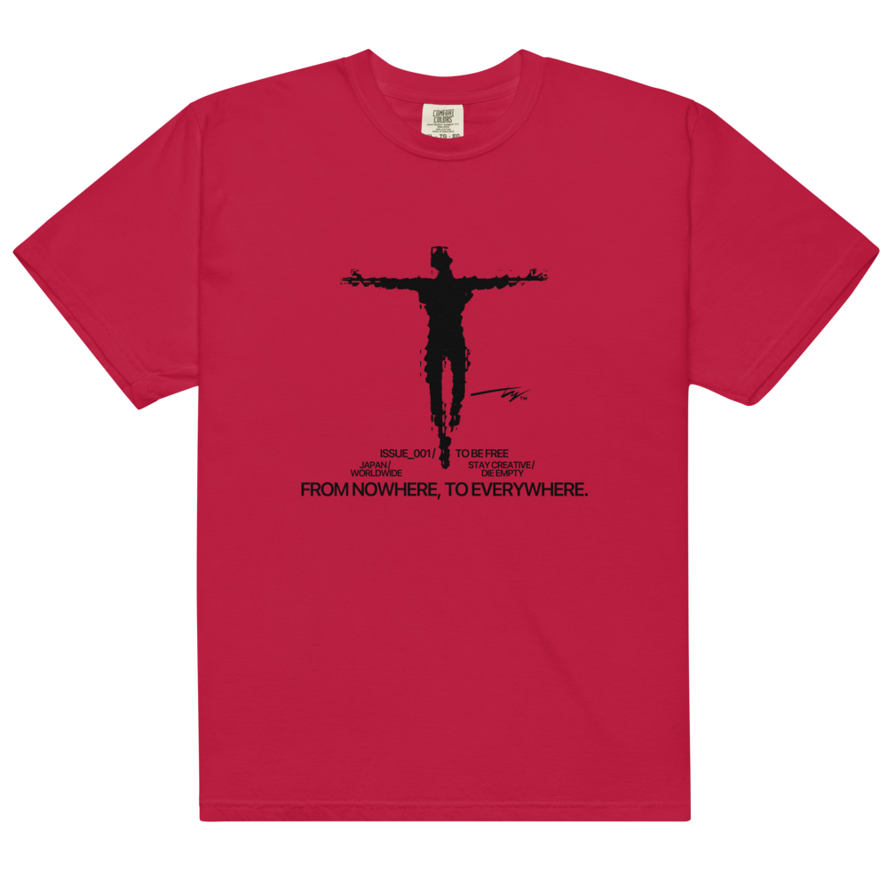 Ty's Unisex garment-dyed heavyweight t-shirt