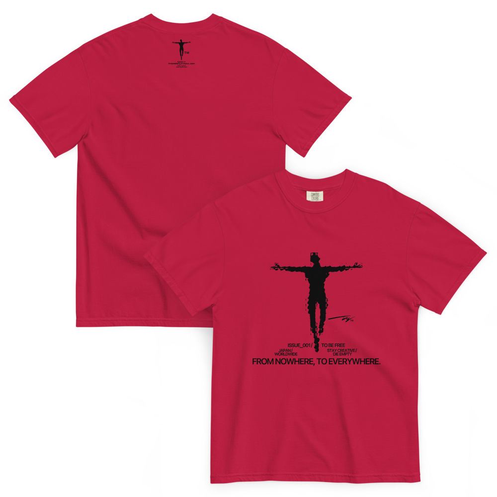 Ty's Unisex garment-dyed heavyweight t-shirt