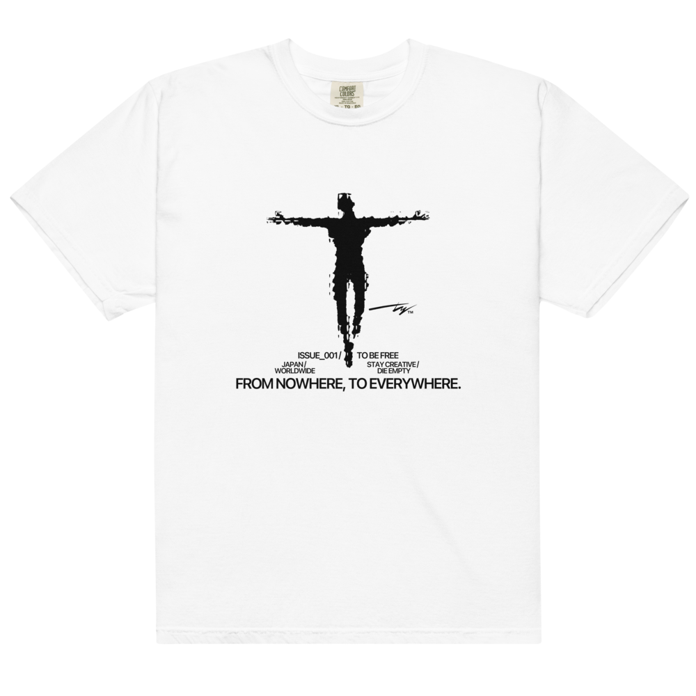 Ty's Unisex garment-dyed heavyweight t-shirt