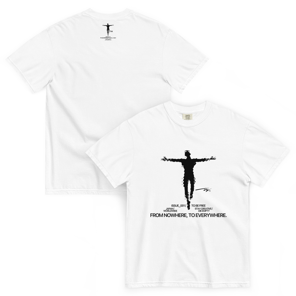 Ty's Unisex garment-dyed heavyweight t-shirt